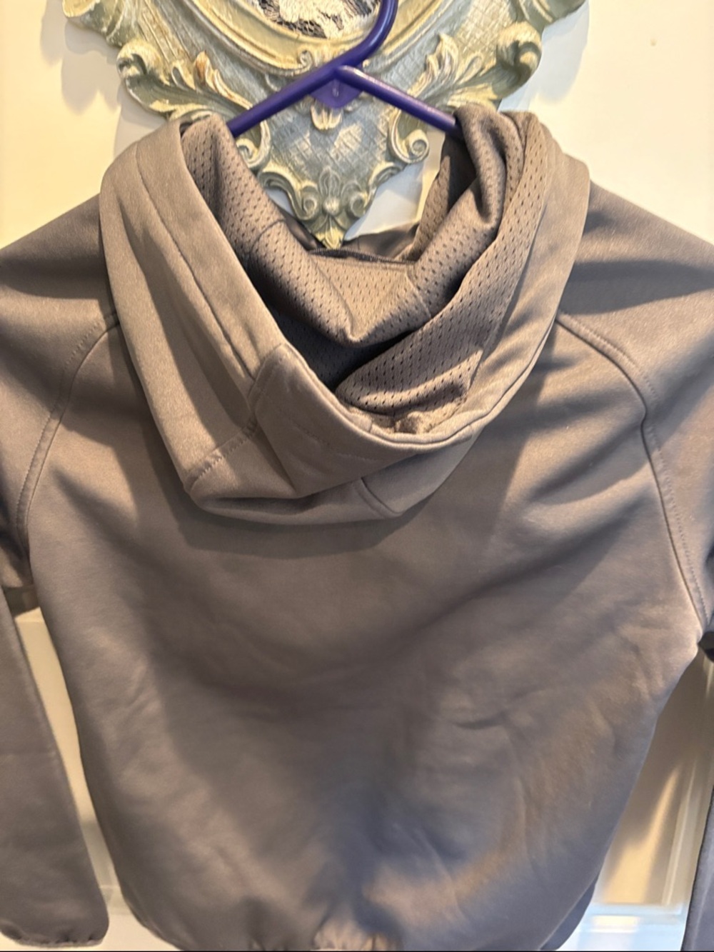 CCM Gray Pullover Hoodie with White Logo - Picture 3 of 5